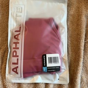 Alphalete Surface Laser-Cut Wrap Bra